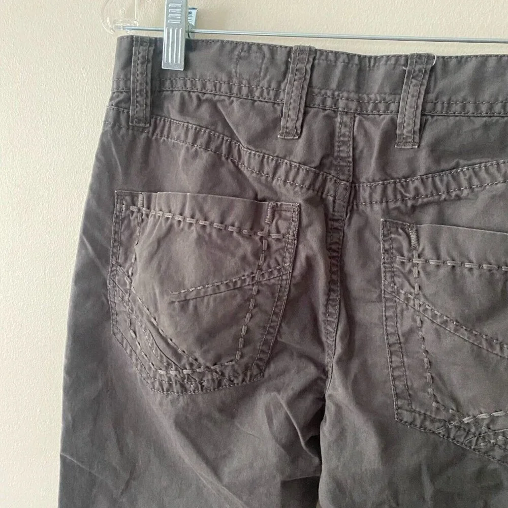BKE Denim Aiden Chino Pants Size 29 - 29x32 (31x31) Mid Rise Straight Leg Buckle